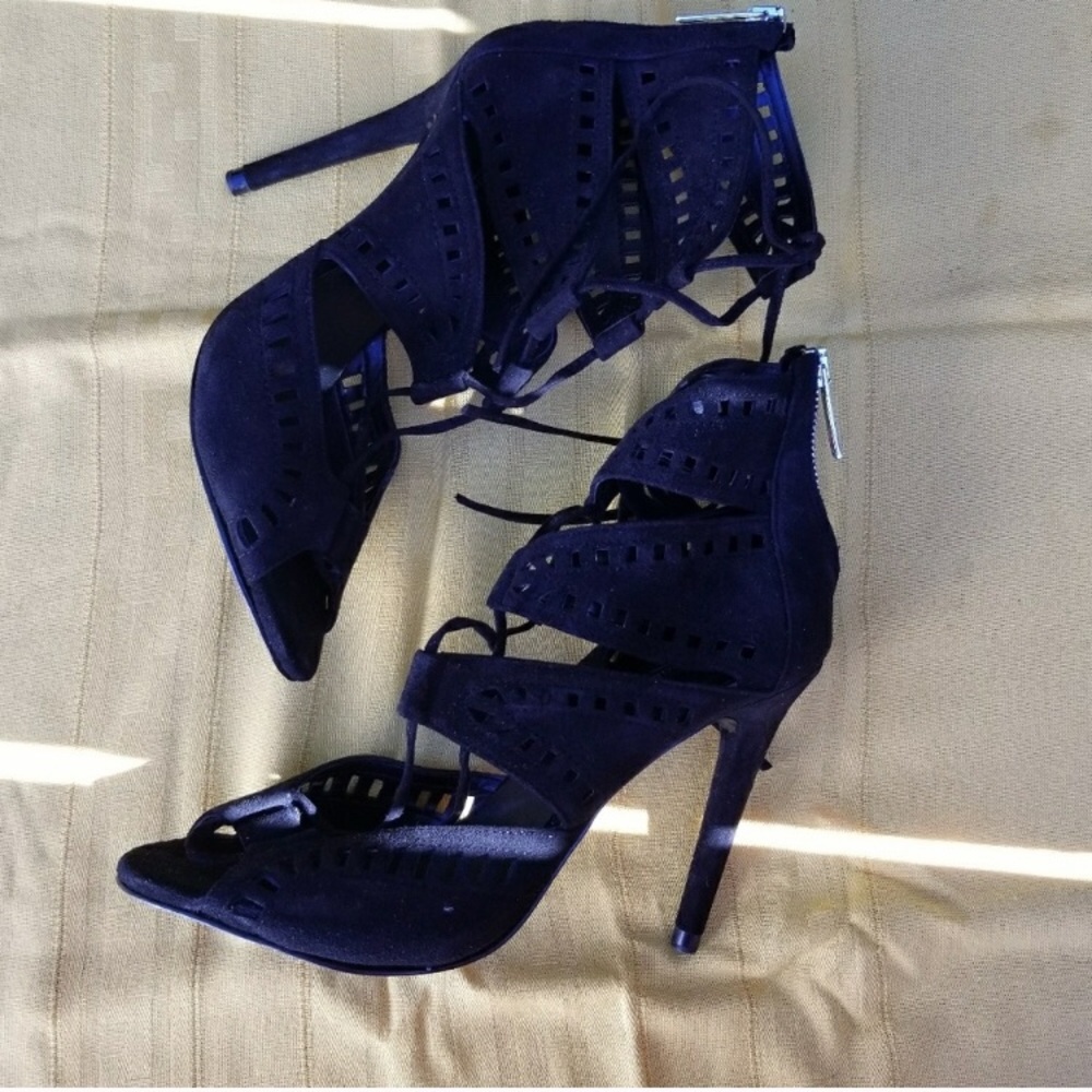 Zara Black Heels